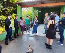 SUDIS acompanha visita técnica em Londrina na comunidade Cafezal.