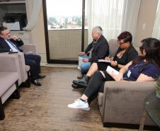 Reunião com o Procurador Geral do Estado do Paraná. 