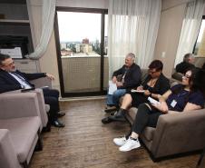 Reunião com o Procurador Geral do Estado do Paraná. 