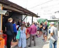 SUDIS em uma visita técnica com  CSF-TJPR,  no bairro Capão Raso, em Curitiba. 