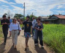 SUDIS em uma visita técnica da  Comissão de Soluções Fundiárias do Tribunal de Justiça do Paraná (CSF-TJPR).