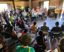 Reunião no Parque do Mate debate melhorias para a comunidade indígena Kókhun Já Má.