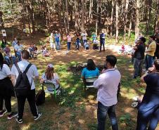 Reunião no Parque do Mate debate melhorias para a comunidade indígena Kókhun Já Má.