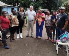 SUDIS realiza reuniões e visitas no município de Castro.