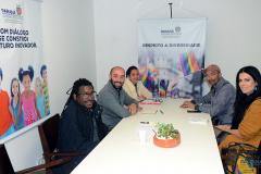 Presidente da APPAD (Associação Paranaense da Parada da Diversidade) visita a SUDIS.