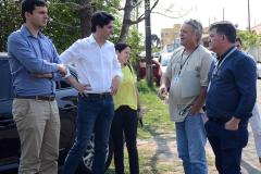 SUDIS acompanha Secretário de Estado de Planejamento em visita a terreno em São José dos Pinhais.