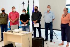 SUDIS participa do lançamento do convênio Armazém da Família em Campo Largo, Paraná.