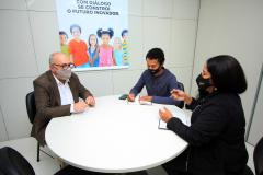 SUDIS Recebe a Diretora do Colégio Estadual Quilombola Diogo Ramos