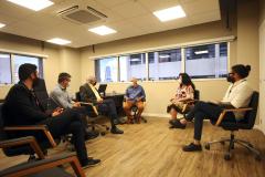 Superintendente Mauro Rockenbach visita novas instalações do CIEE - PR