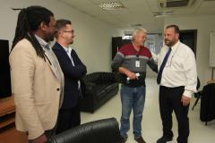 SUDIS faz visita ao novo secretário da SEJUF.
