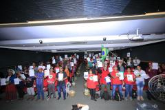 SUDIS recebe comissão de trabalhadores e ativistas dos movimentos sociais.