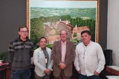 SUDIS, foi a Rio Negro e hoje  recebeu a visita do vice-prefeito de Rio Negro.