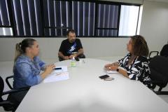 SUDIS recebe o presidente da Ong Bananas no Pedal. 