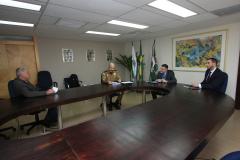 Superintendente da SUDIS, fez uma visita técnica ao secretário Wagner Mesquita, da Secretaria de Estado da Segurança Pública – SESP.