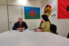 SUDIS, recebe a Secretária Executiva Nacional da Confederação Brasileira Cigana.