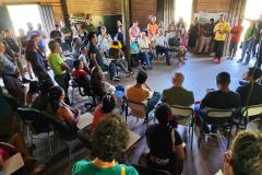 Reunião no Parque do Mate debate melhorias para a comunidade indígena Kókhun Já Má.