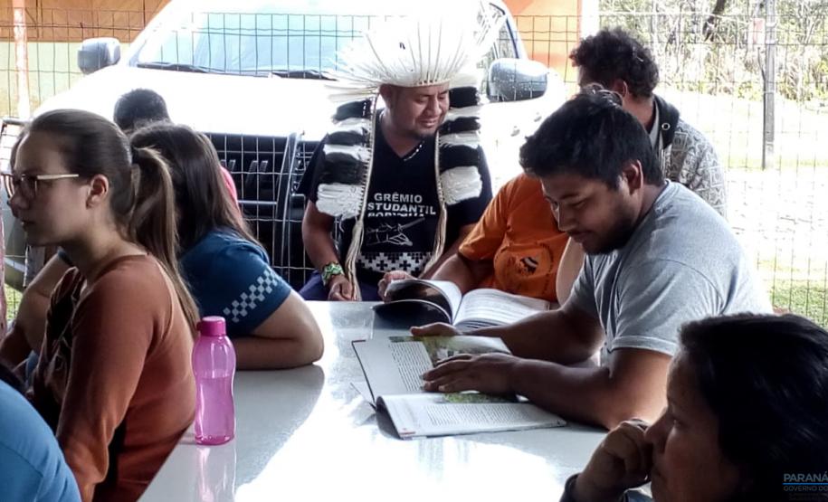Lançamento do Inventário Florestal Nacional da Terra Indígena, Mangueirinha, Paraná.