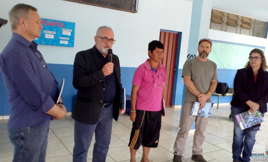 Lançamento do Inventário Florestal Nacional da Terra Indígena, Mangueirinha, Paraná.