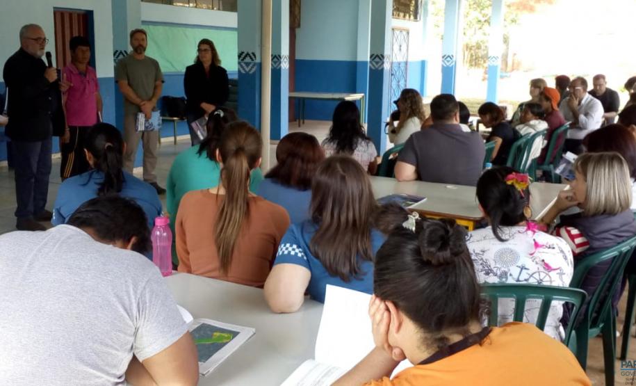 Lançamento do Inventário Florestal Nacional da Terra Indígena, Mangueirinha, Paraná.