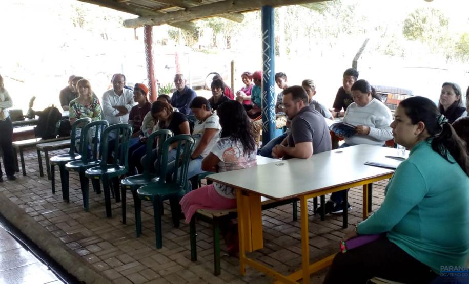 Lançamento do Inventário Florestal Nacional da Terra Indígena, Mangueirinha, Paraná.