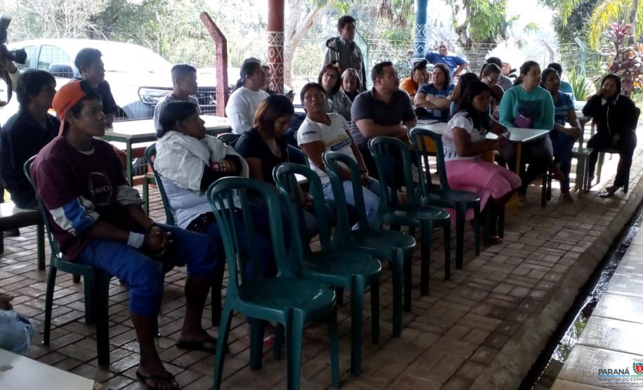Lançamento do Inventário Florestal Nacional da Terra Indígena, Mangueirinha, Paraná.