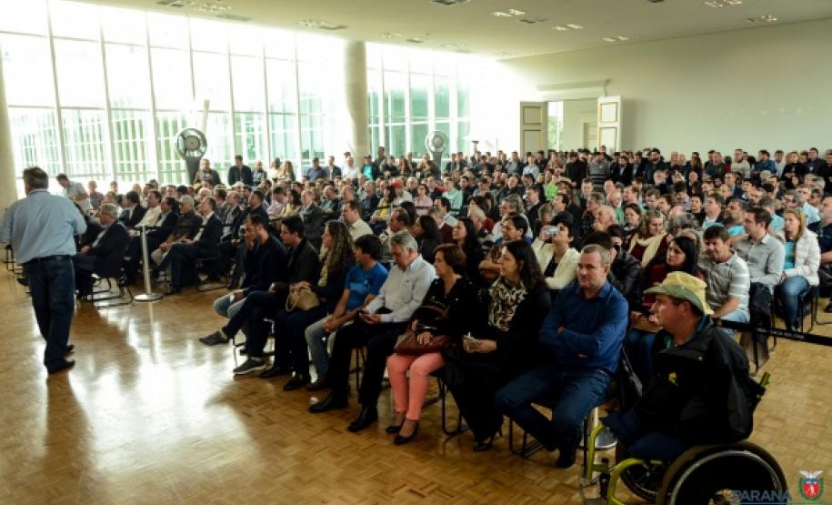 SUDIS no lançamento do Programa Coopera Paraná.