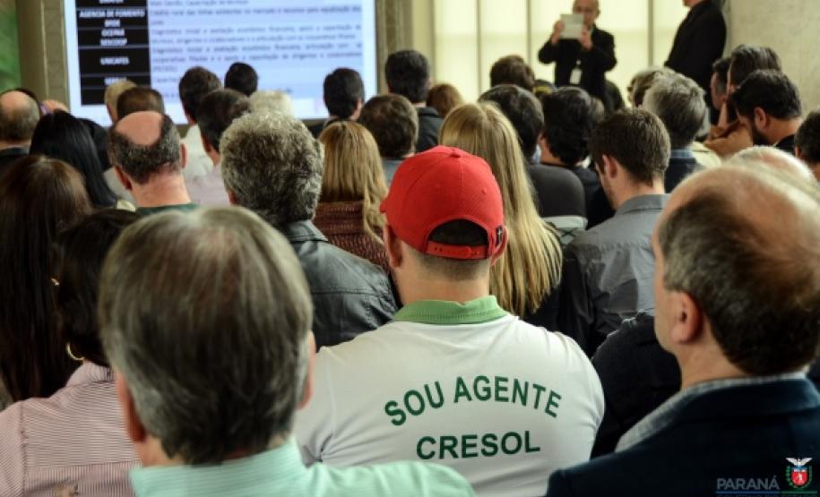 SUDIS no lançamento do Programa Coopera Paraná.