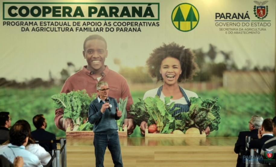 SUDIS no lançamento do Programa Coopera Paraná.