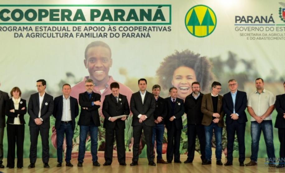 SUDIS no lançamento do Programa Coopera Paraná.