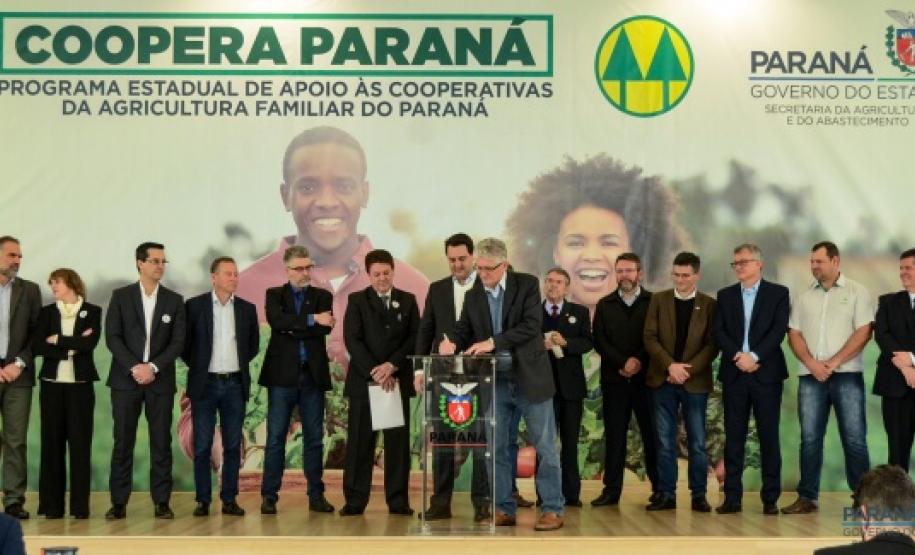 SUDIS no lançamento do Programa Coopera Paraná.