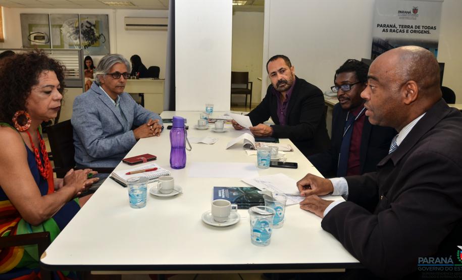 SUDIS recebe líderes do movimento negro da UFPR.