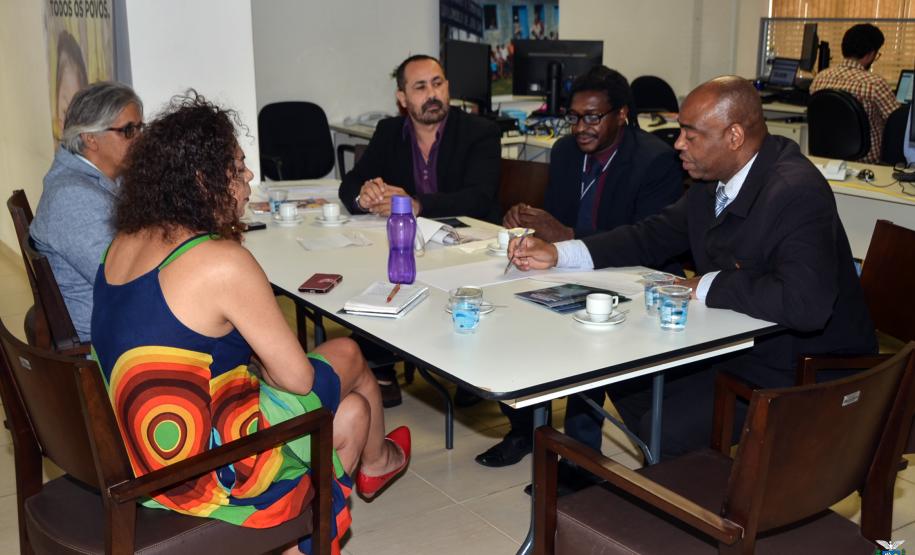 SUDIS recebe líderes do movimento negro da UFPR.