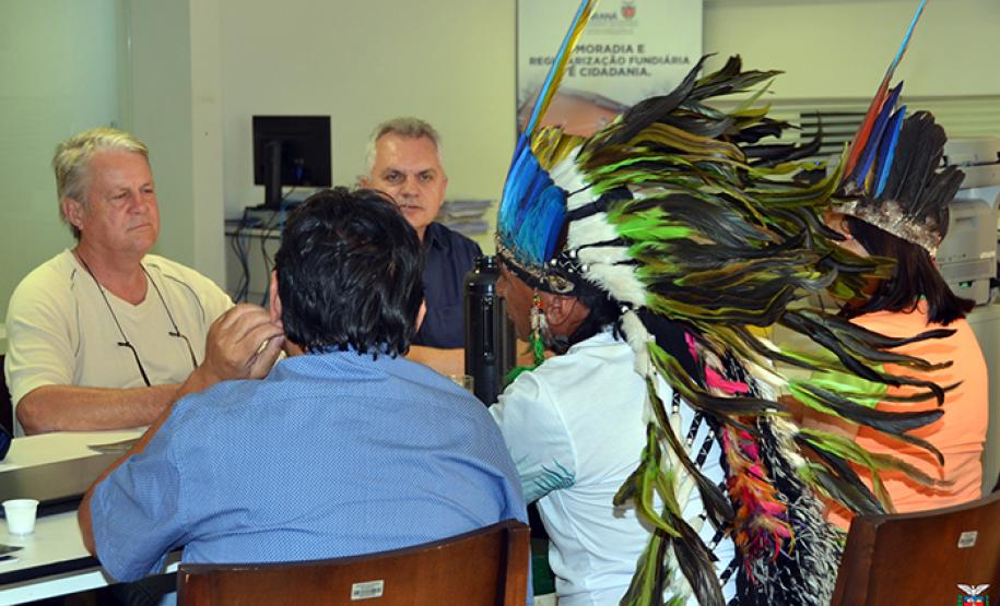 SUDIS recebe representação indígena.