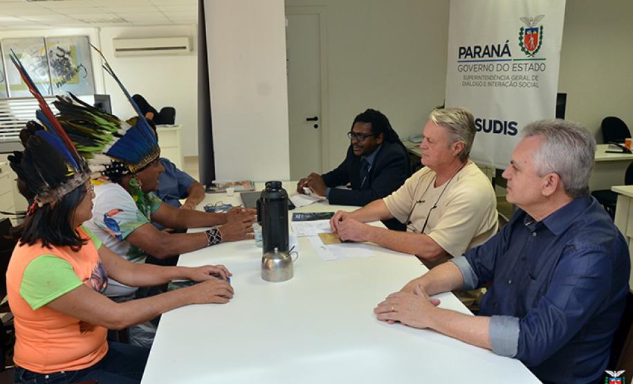 SUDIS recebe representação indígena.