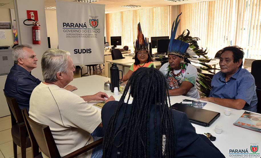 SUDIS recebe representação indígena.