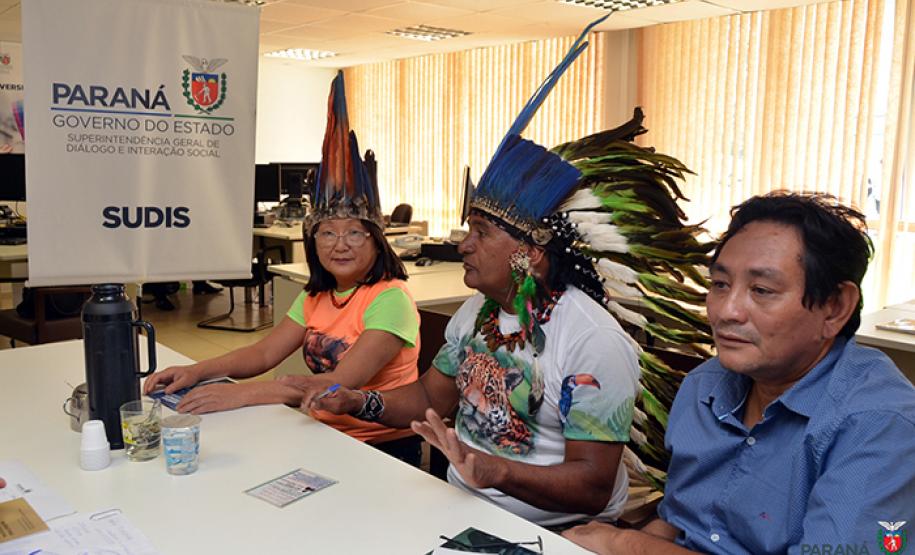 SUDIS recebe representação indígena.