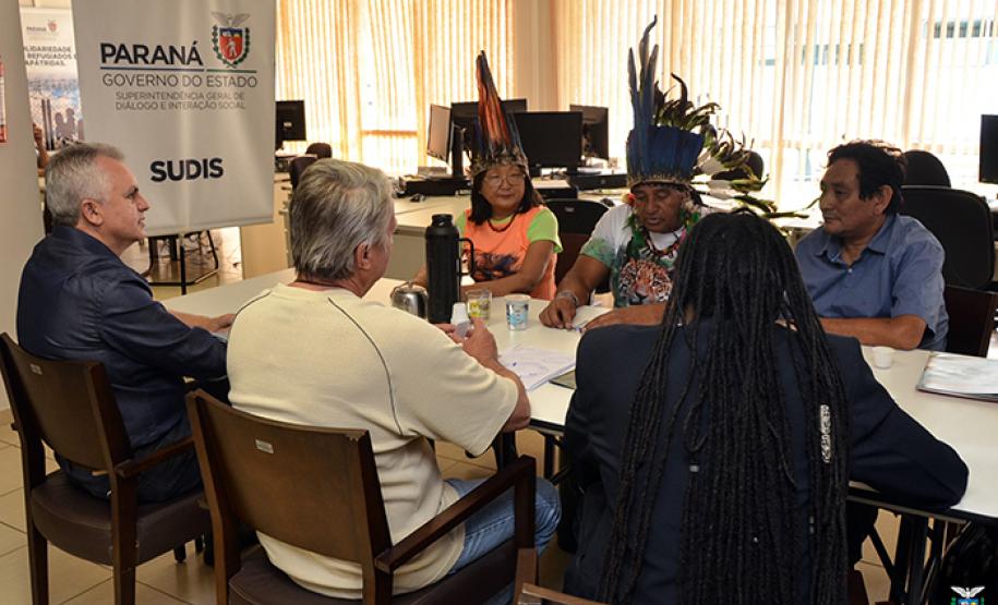 SUDIS recebe representação indígena.