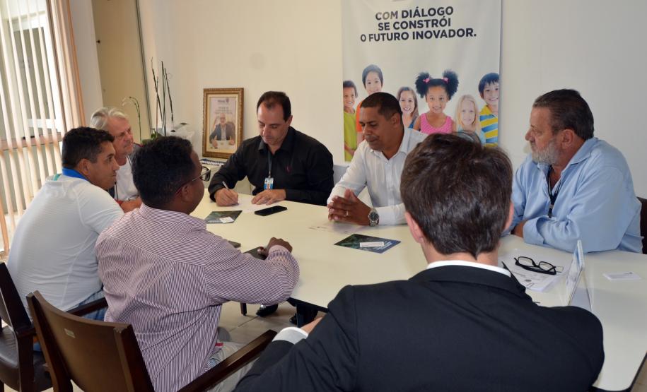 SUDIS recebe Secretário Municipal de Trabalho de São José dos Pinhais.