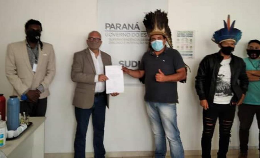SUDIS RECEBE LIDERANÇAS INDÍGENAS.