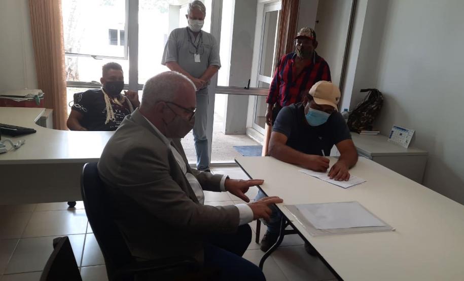 SUDIS RECEBE LIDERANÇAS INDÍGENAS.