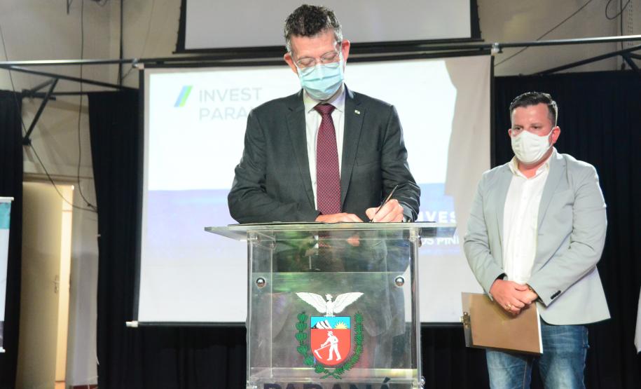 Invest Paraná fomentará a economia no estado.