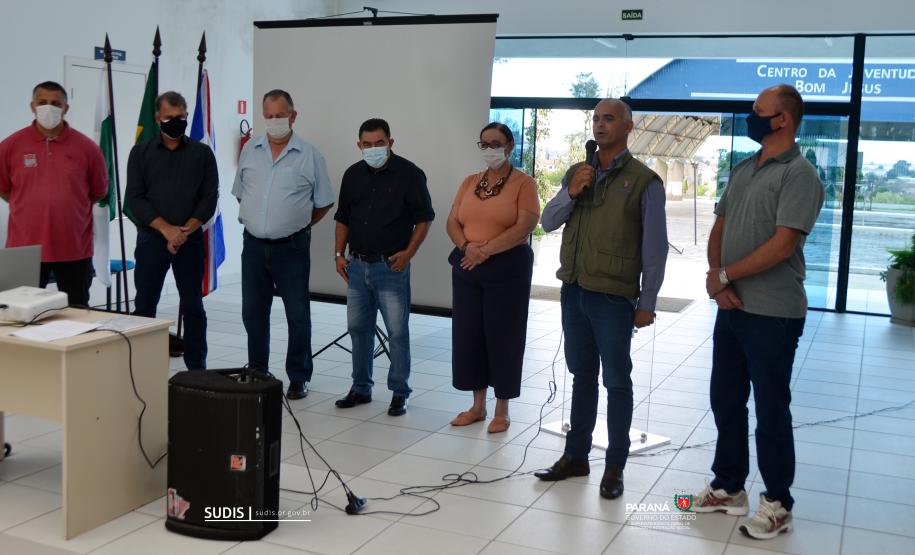 SUDIS participa do lançamento do convênio Armazém da Família em Campo Largo, Paraná.