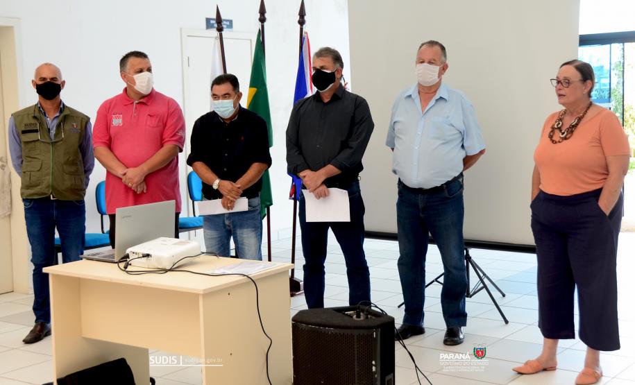 SUDIS participa do lançamento do convênio Armazém da Família em Campo Largo, Paraná.