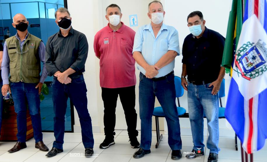 SUDIS participa do lançamento do convênio Armazém da Família em Campo Largo, Paraná.