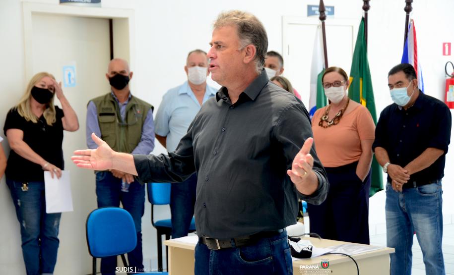 SUDIS participa do lançamento do convênio Armazém da Família em Campo Largo, Paraná.