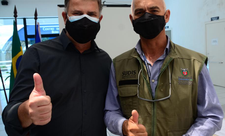 SUDIS participa do lançamento do convênio Armazém da Família em Campo Largo, Paraná.