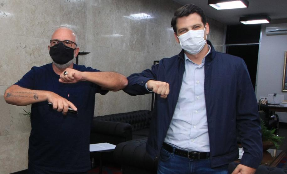 Reunião com o Vice-prefeito Eduardo Pimentel