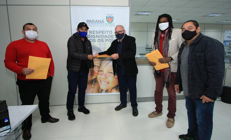 Lideranças Indígenas de Clevelândia Pr. visitam a SUDIS