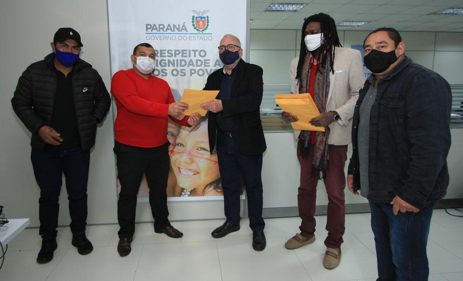 Lideranças Indígenas de Clevelândia Pr. visitam a SUDIS