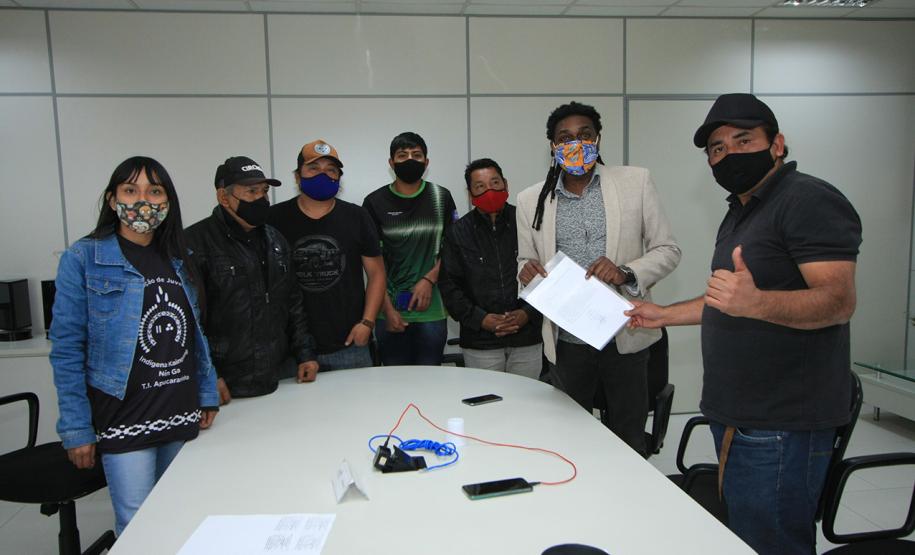 Sudis recebe a visita dos representantes da Comunidade Indígena de Apucaraninha.